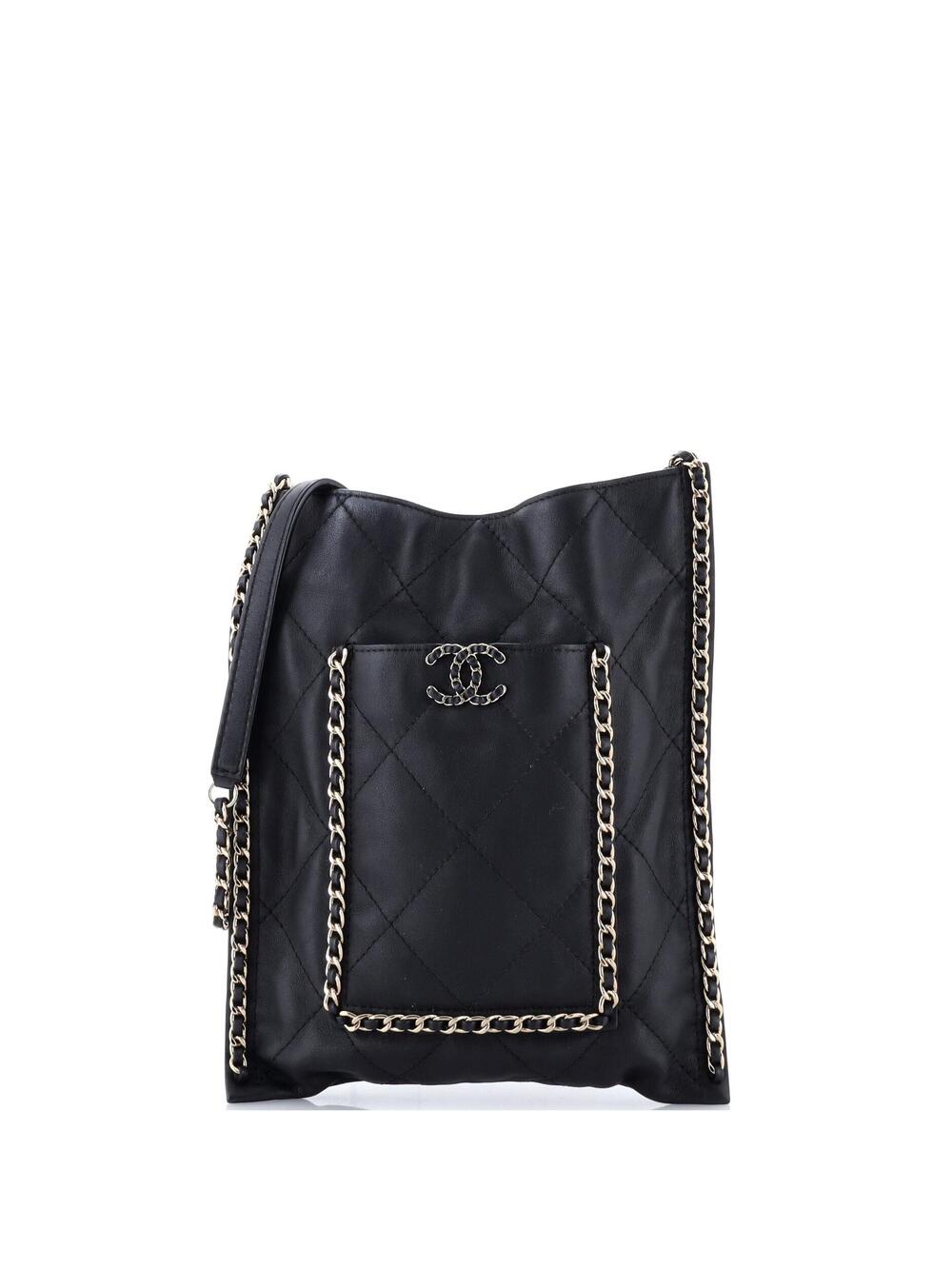 Chanel Flat Shopping Bag Quilted #371237C37B